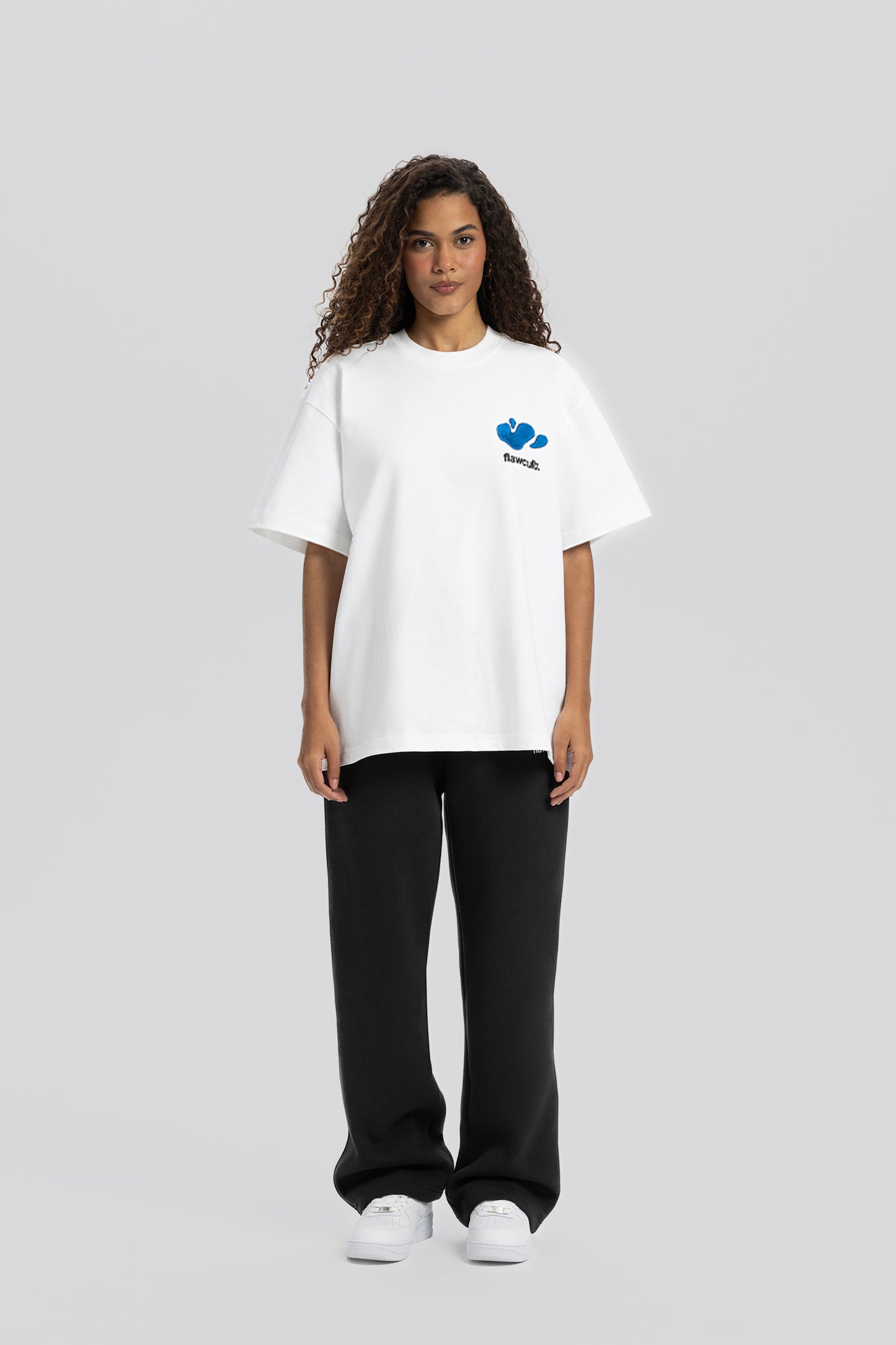 Flawcult Hand Patch White Tee