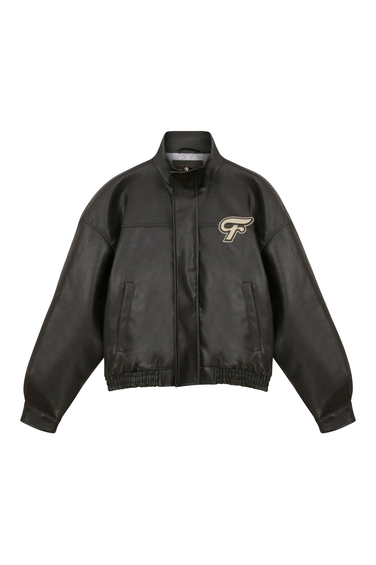 "THE MUST" LEATHER 90'S VINTAGE JACKET BROWN