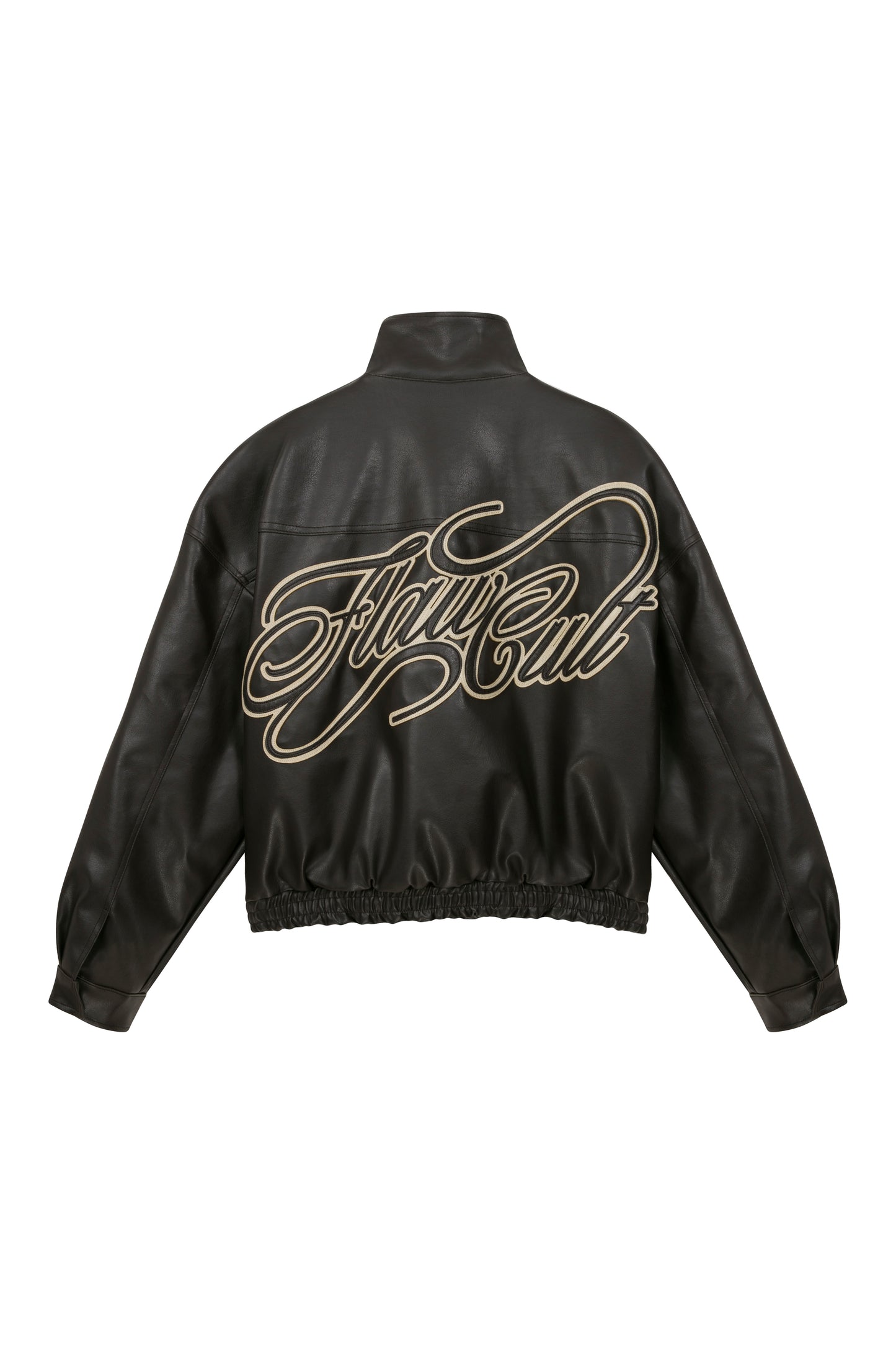 "THE MUST" LEATHER 90'S VINTAGE JACKET BROWN