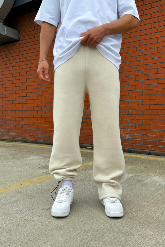 Adjustable Leg Basic Baggy Sweatpants