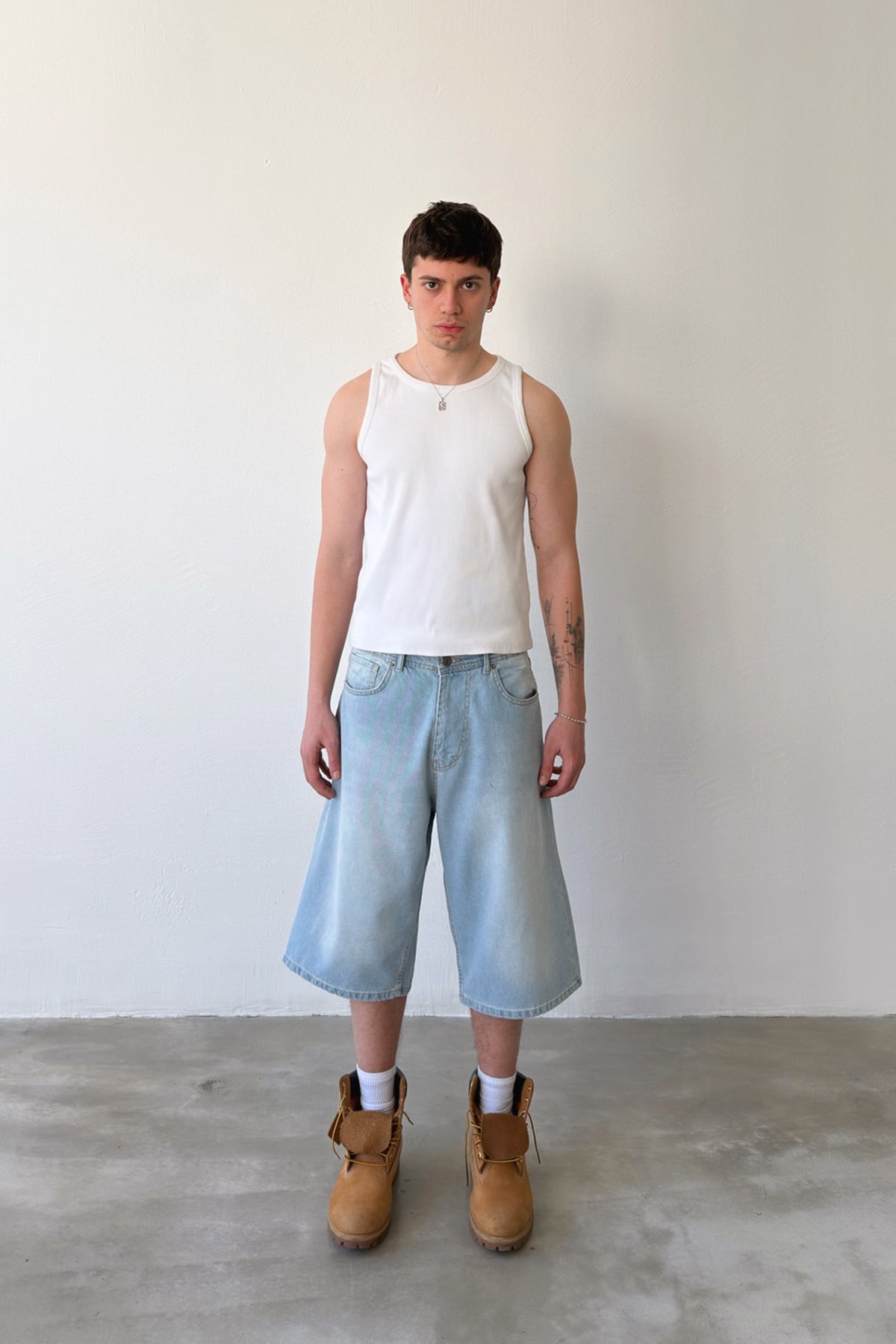 Baggy Denim Shorts