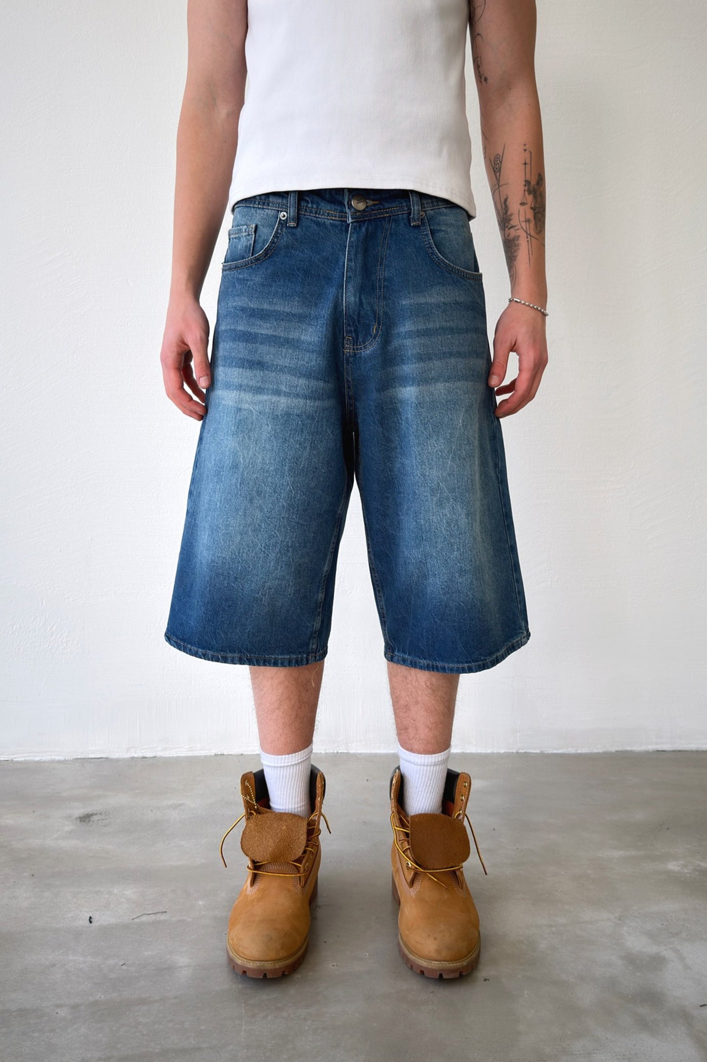 Baggy Denim Shorts