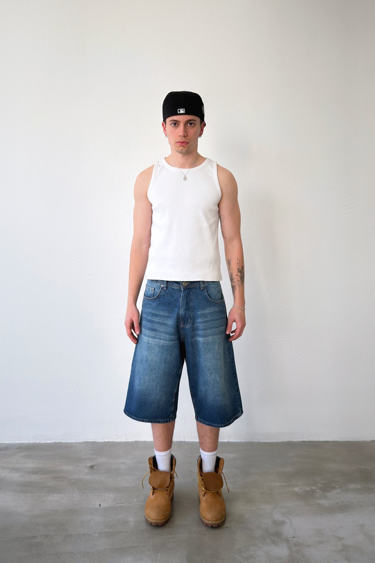 Baggy Denim Shorts