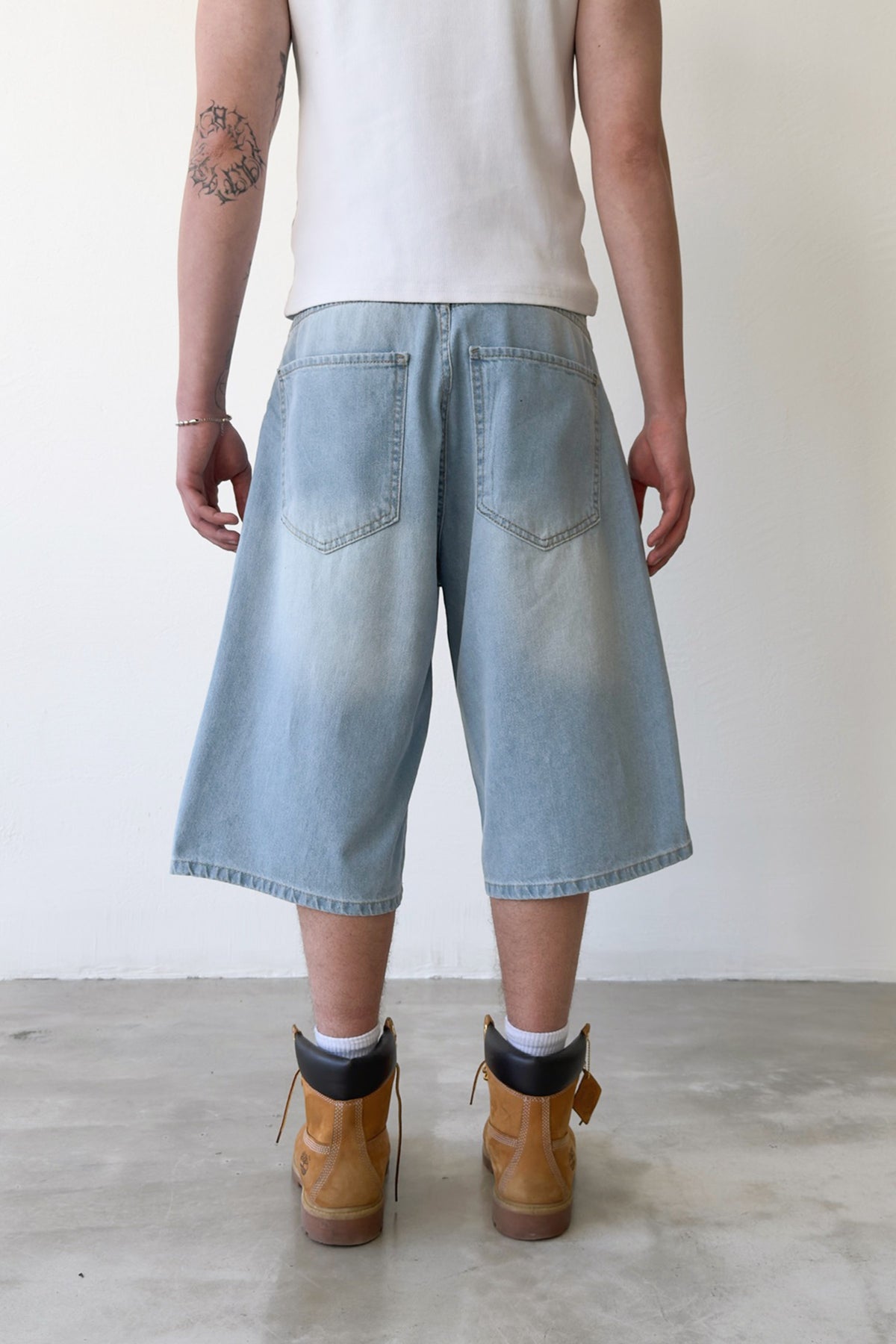Baggy Denim Shorts