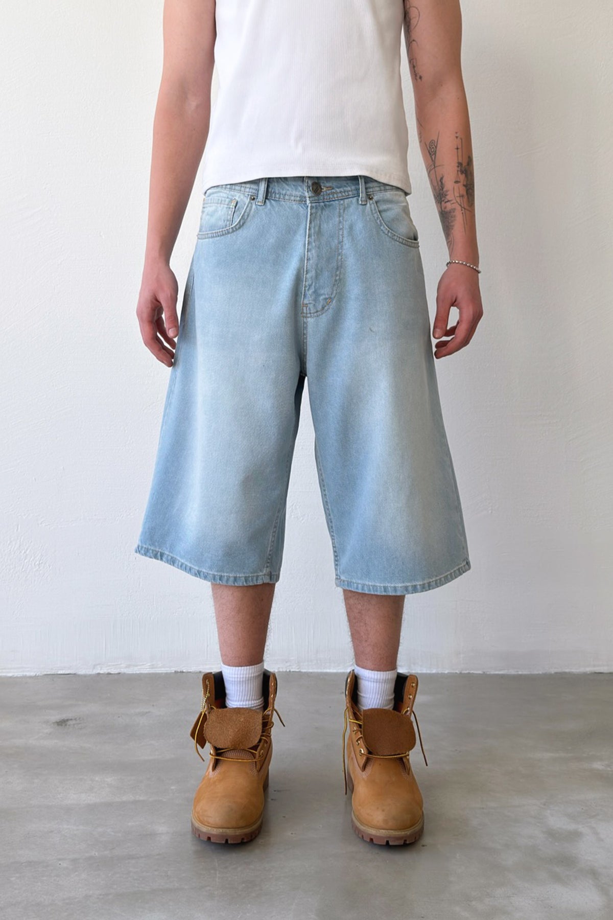 Baggy Denim Shorts