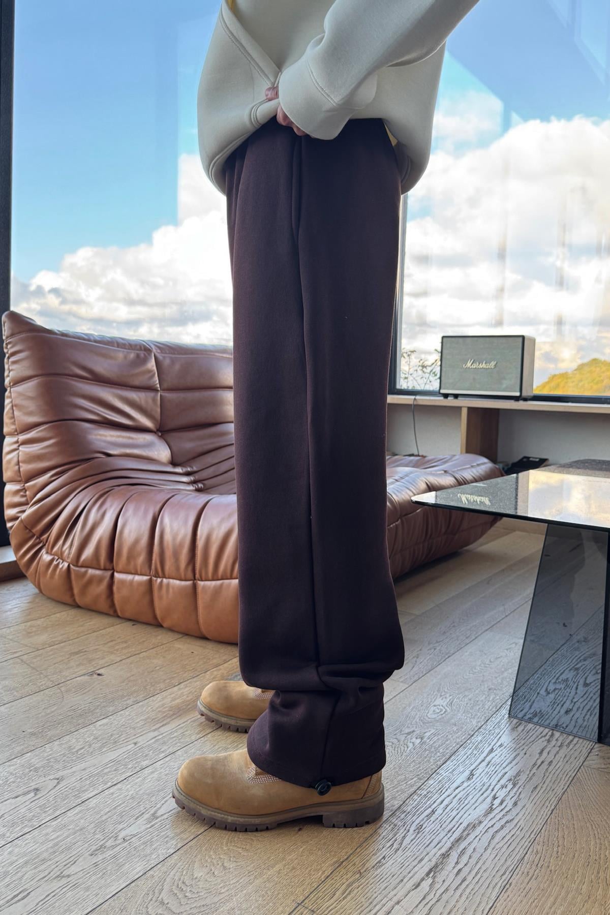 Basic Adjustable Leg Sweatpants