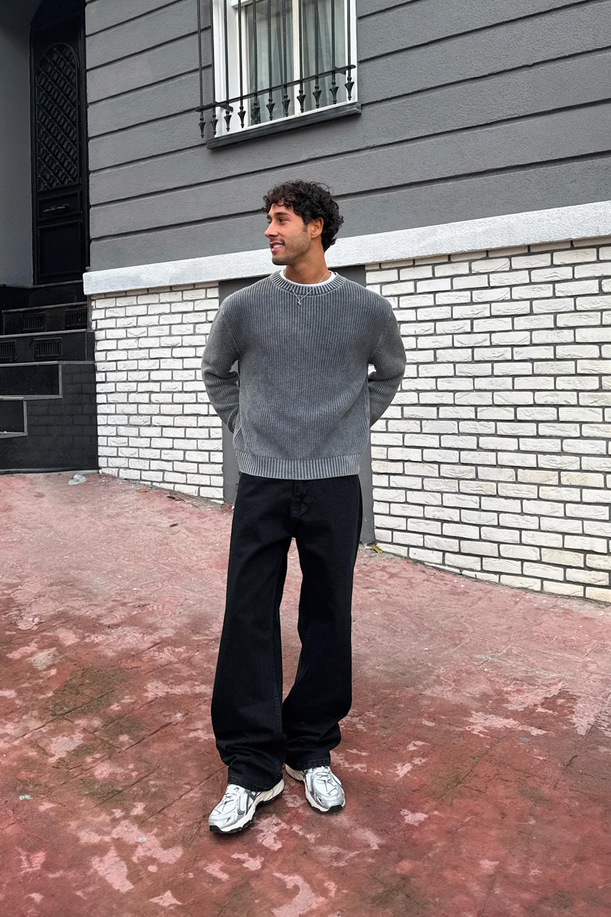 Basic Baggy Jeans Black