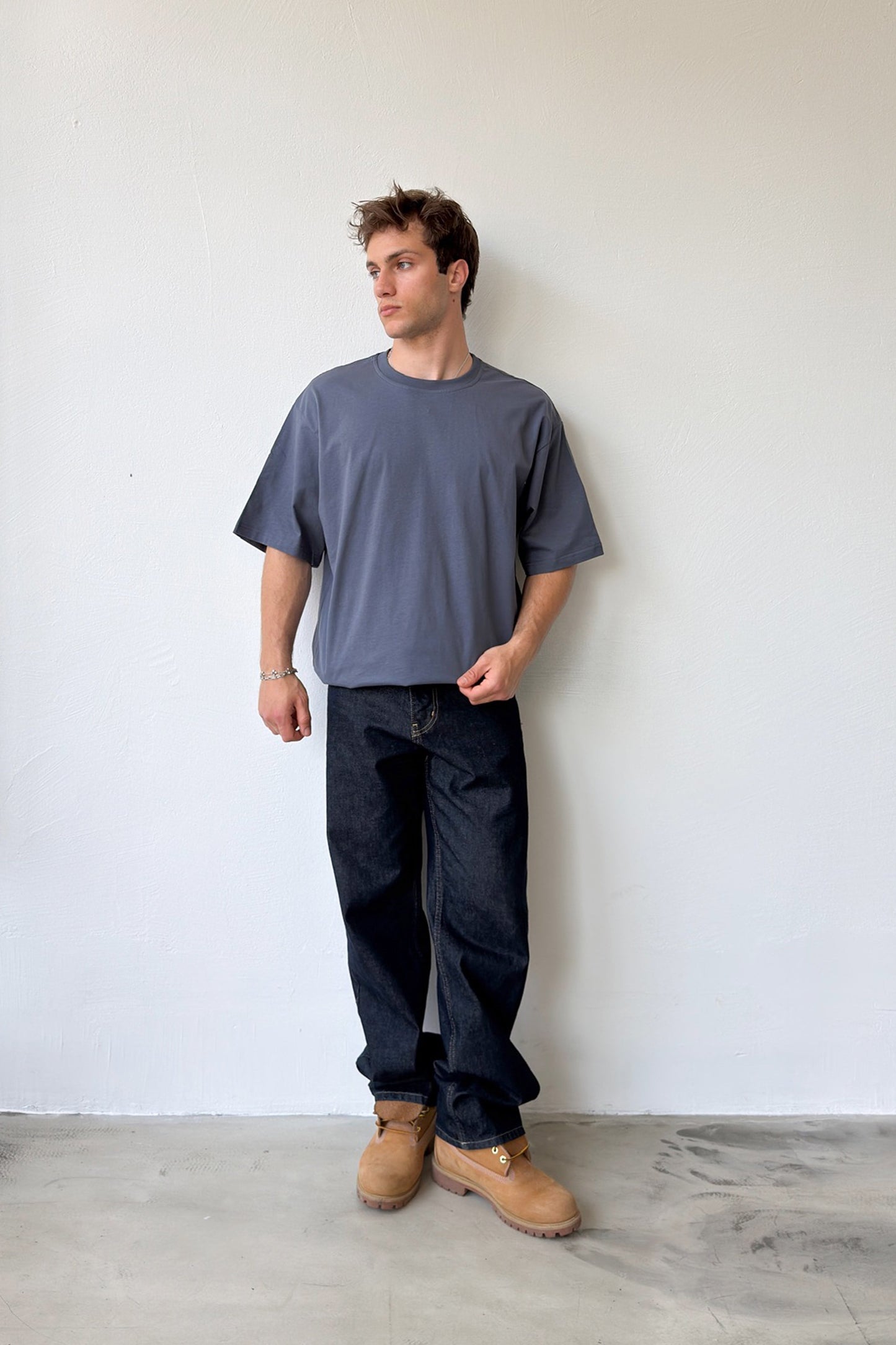 Basic Smoke Oversize T-Shirt