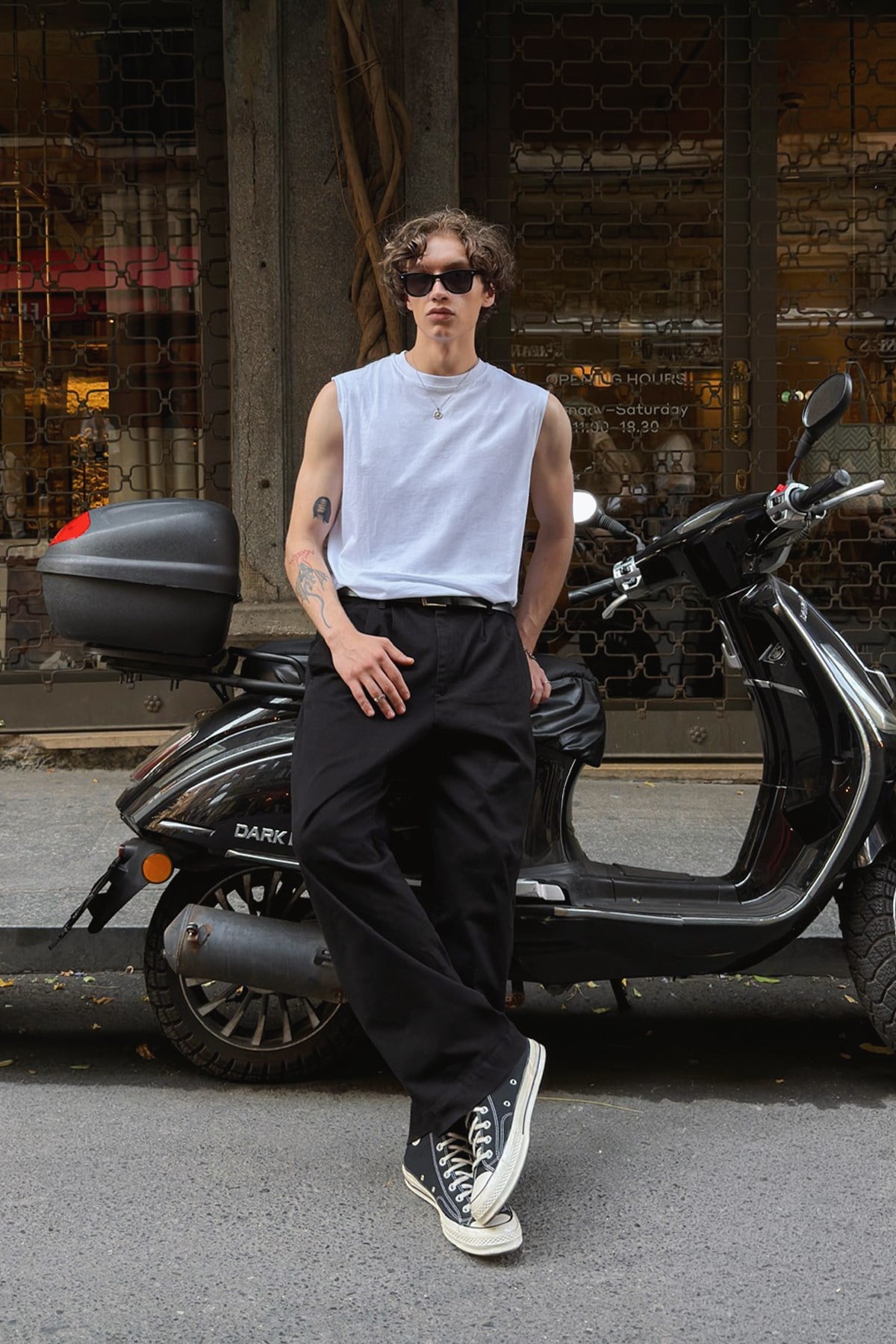 Basic White Tank T-shirt