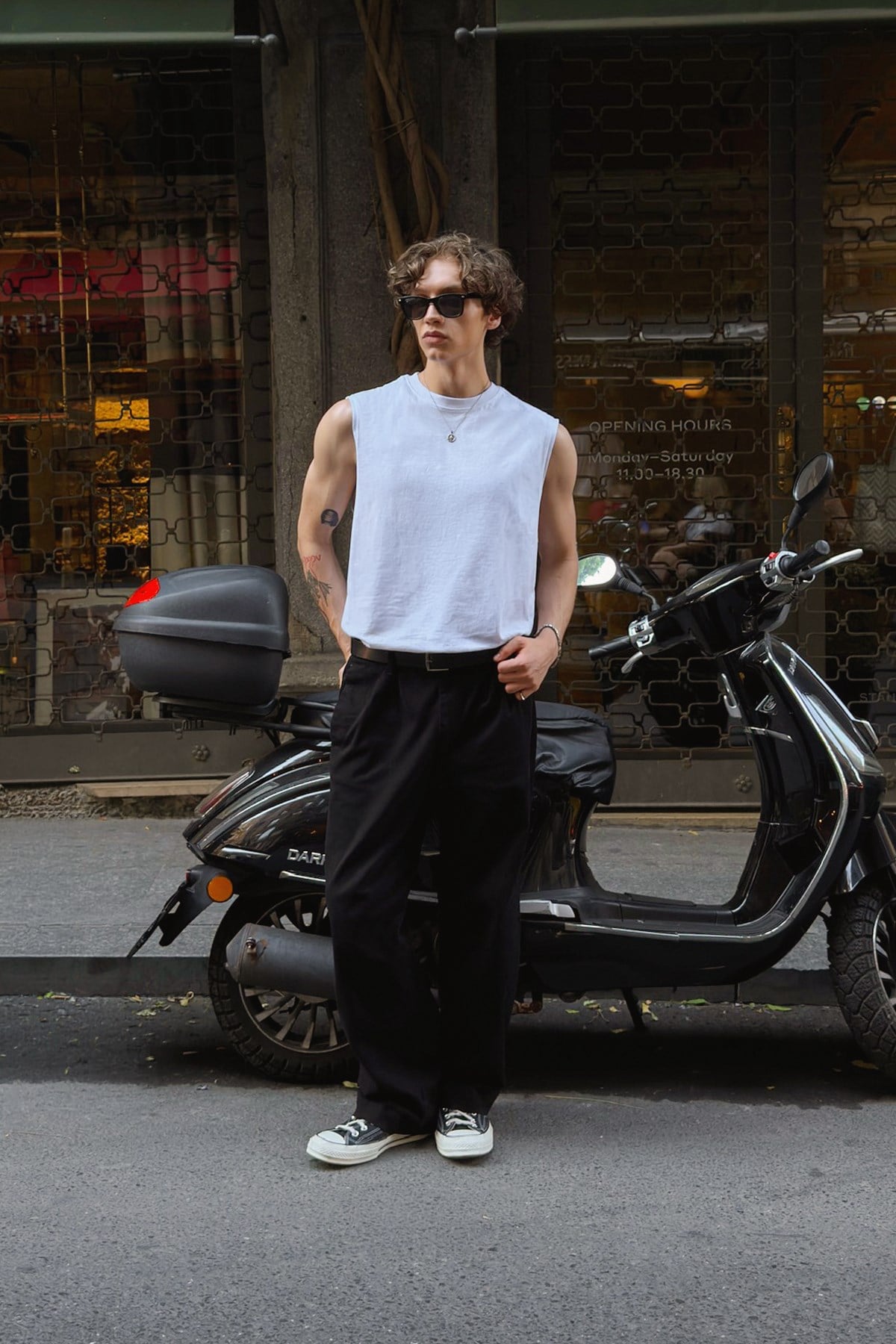 Basic White Tank T-shirt