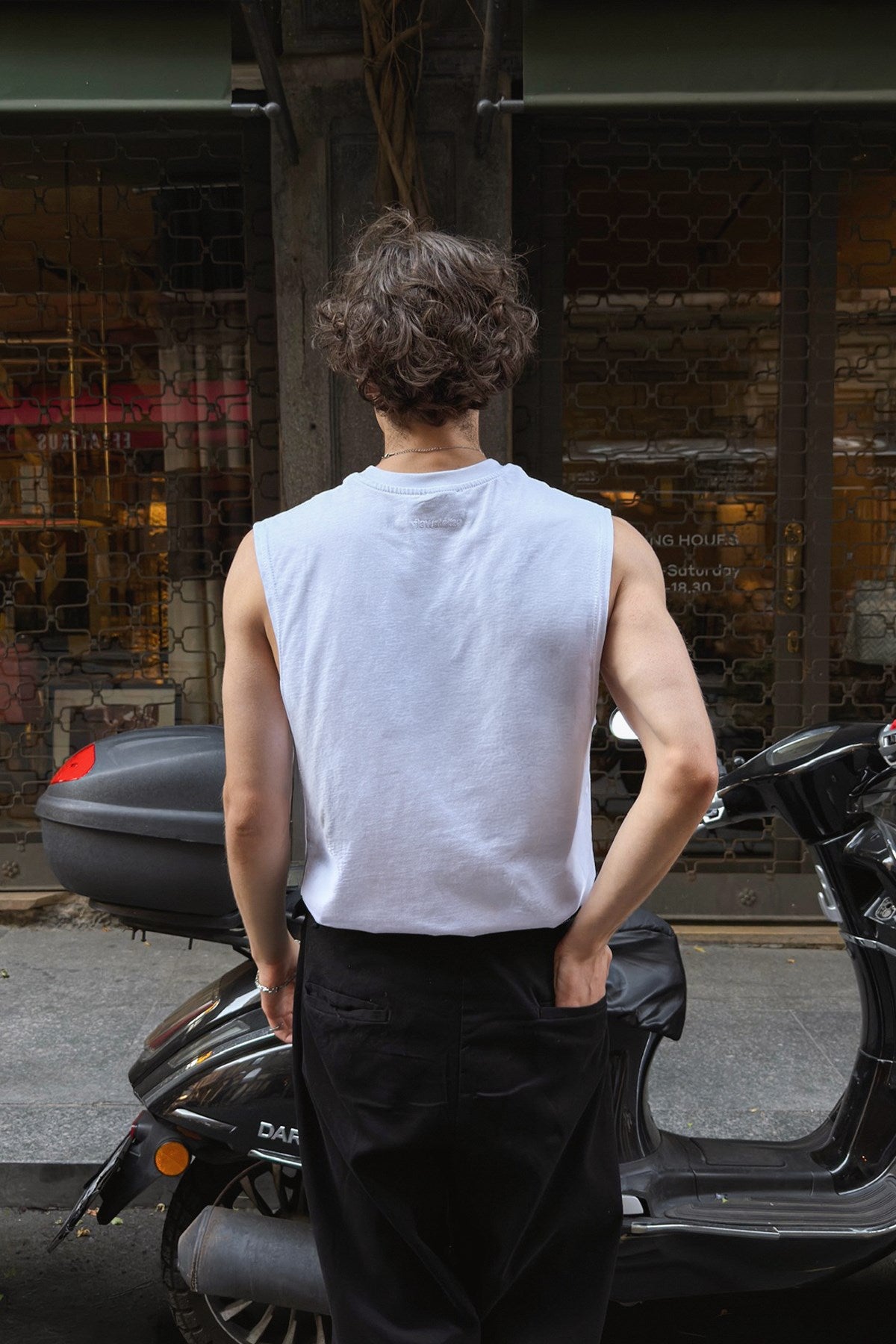 Basic White Tank T-shirt