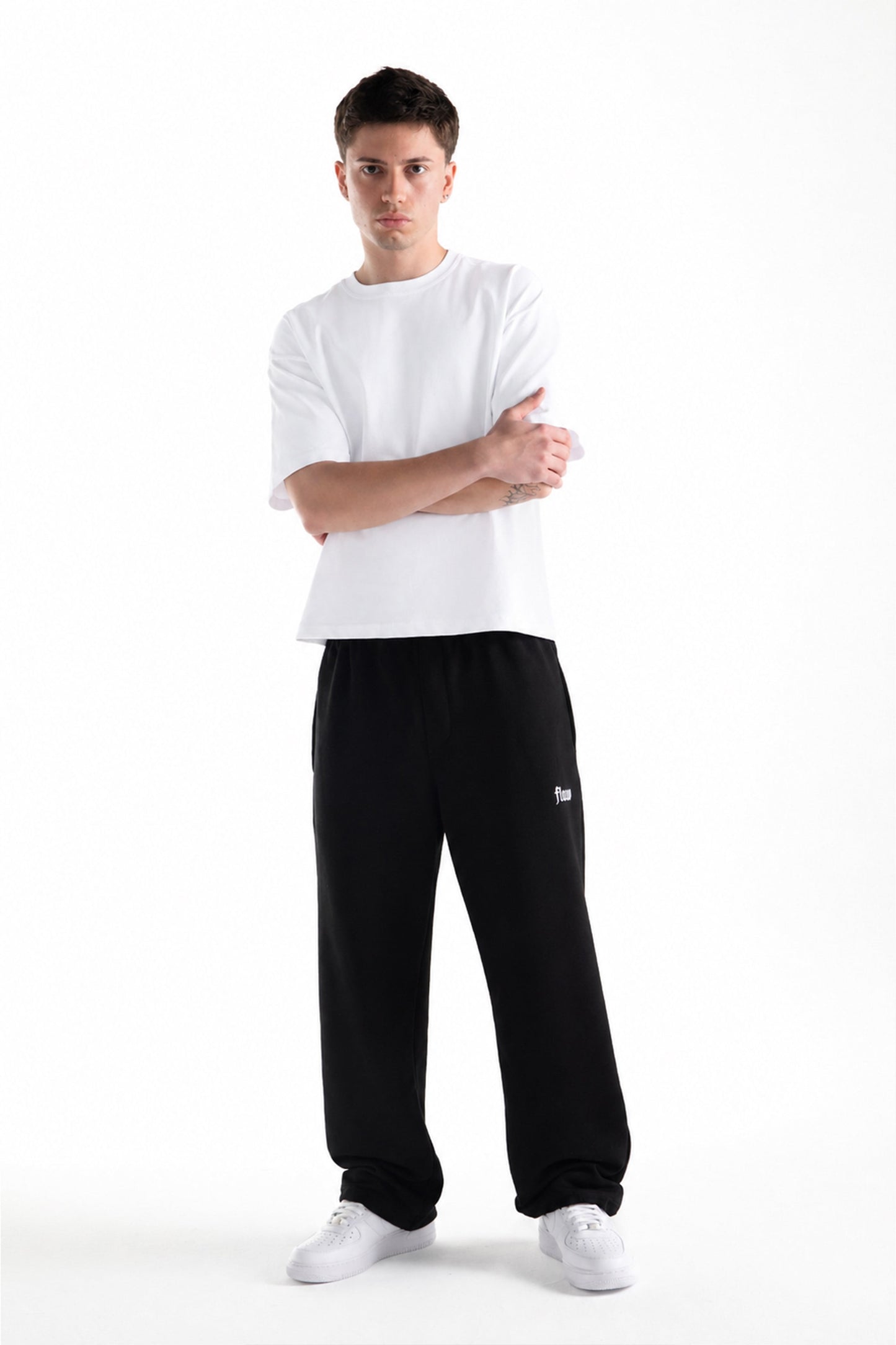 Basic Boxy Fit White T-shirt