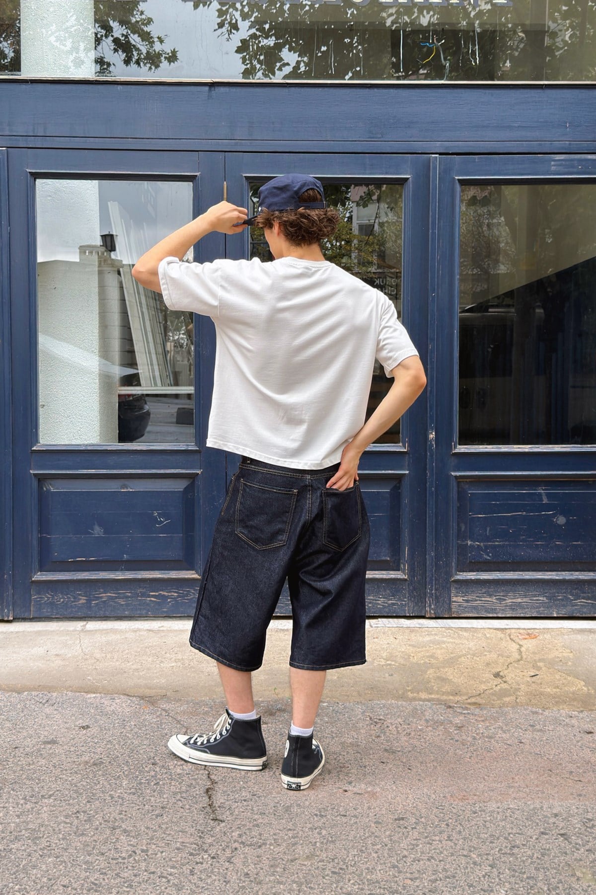 Basic Boxy Fit Off-White T-shirt