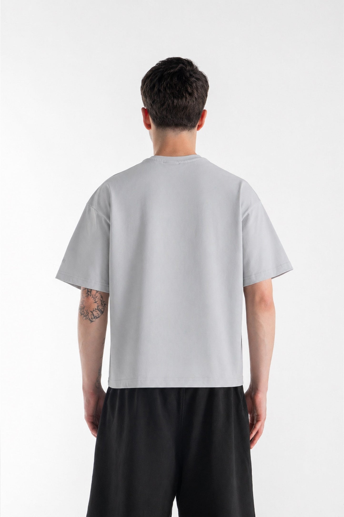 Basic Boxy Fit Stone Colored T-shirt