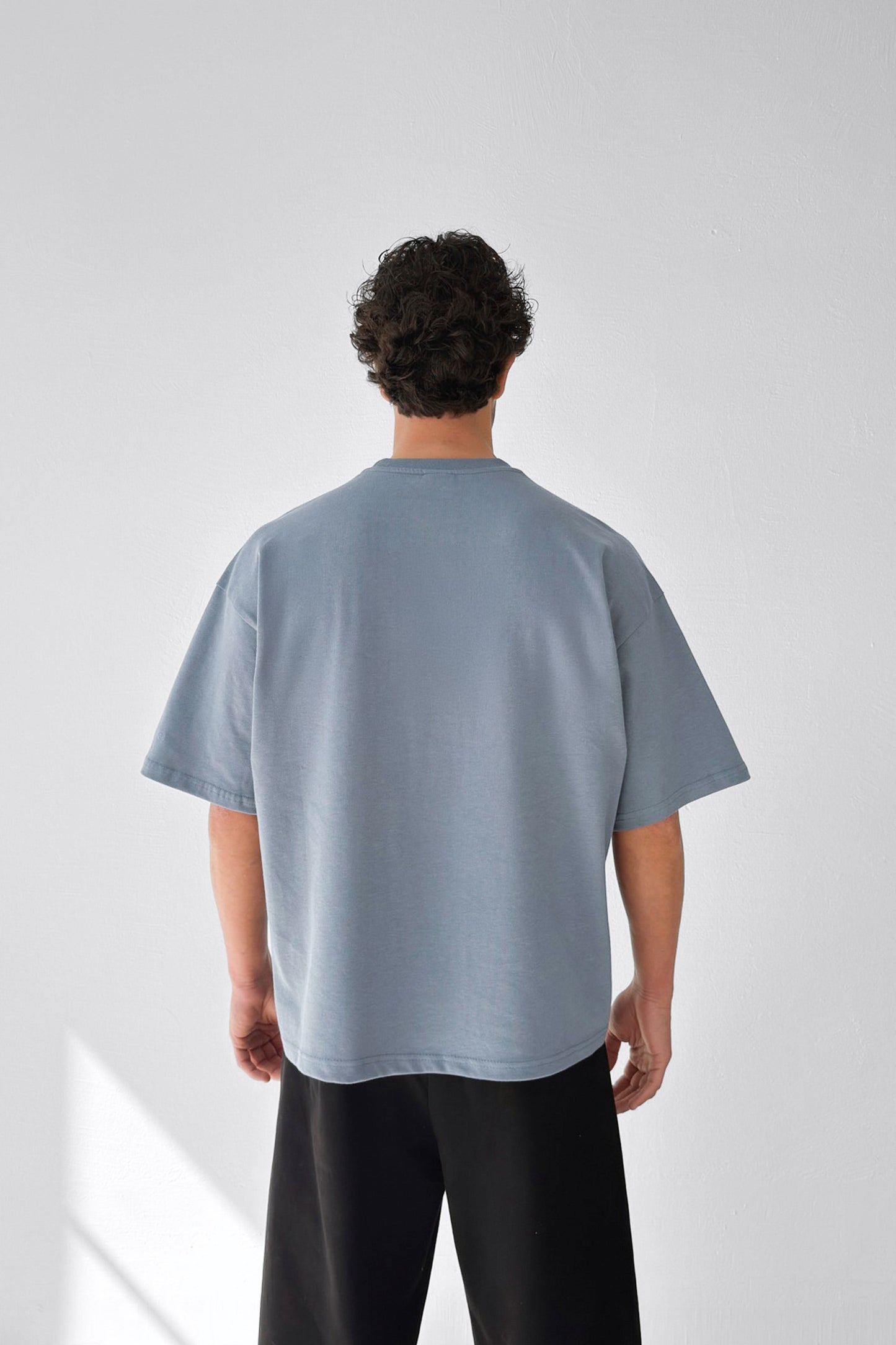 Basic Boxy Fit Grey T-shirt