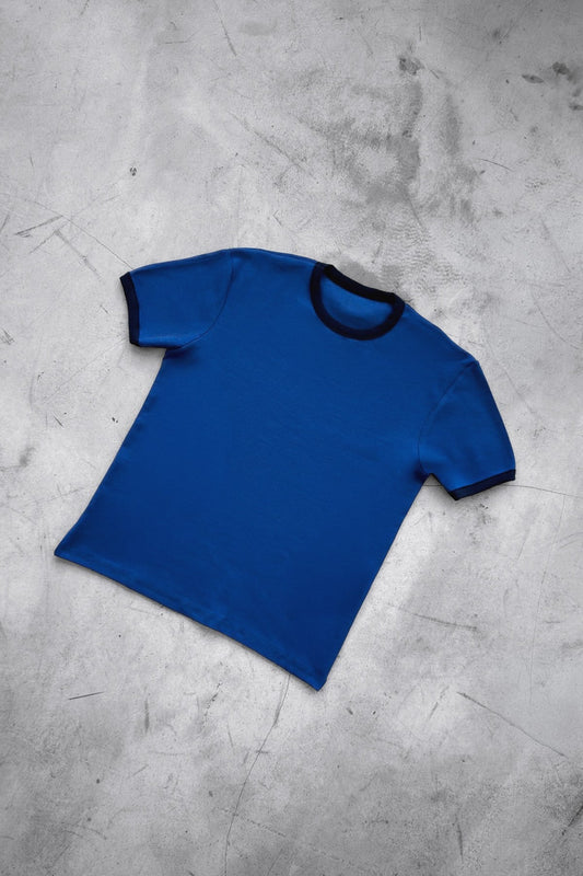 Basic Contrast Trim T-shirt