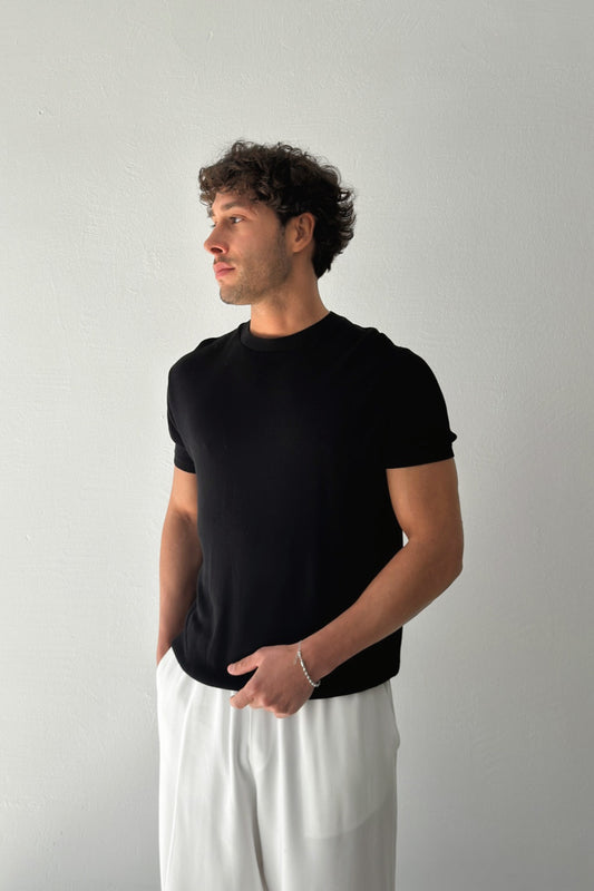 Basic Knitted T-shirt