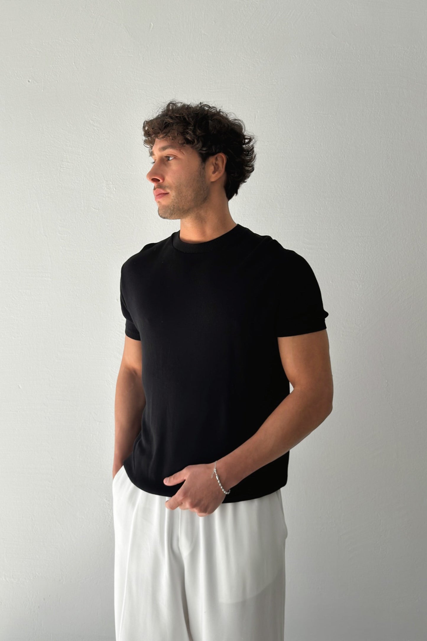 Basic Knitted T-shirt