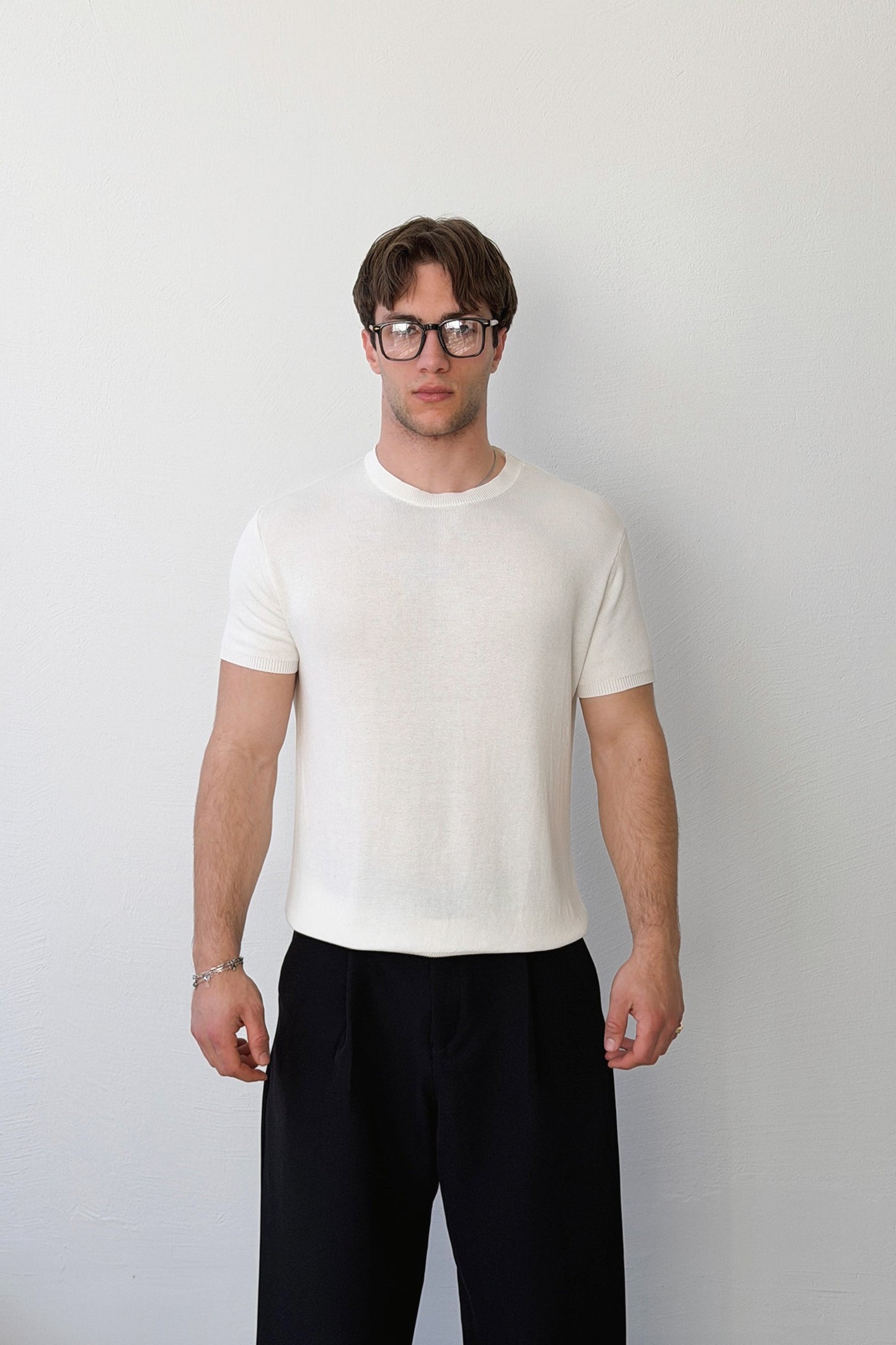 Basic Knitted T-shirt