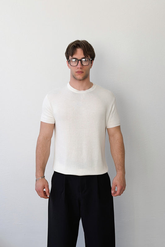 Basic Knitted T-shirt