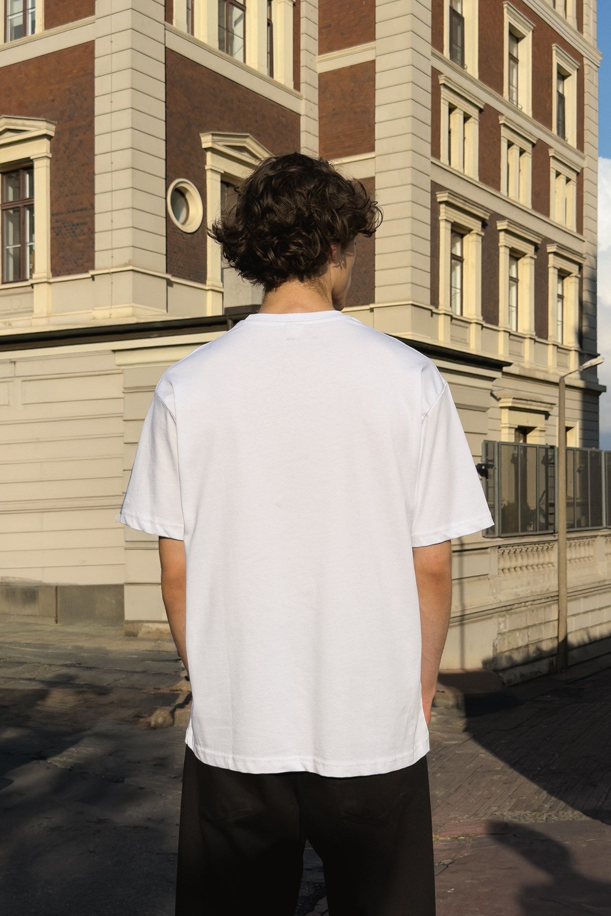 Basic Oversize Fit White T-shirt