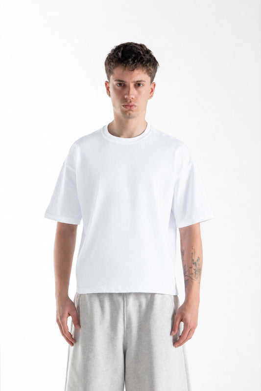 Basic Oversize Fit White T-shirt