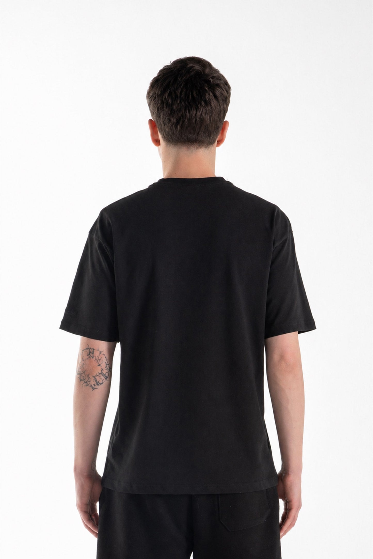 Basic Oversize Fit Black T-shirt