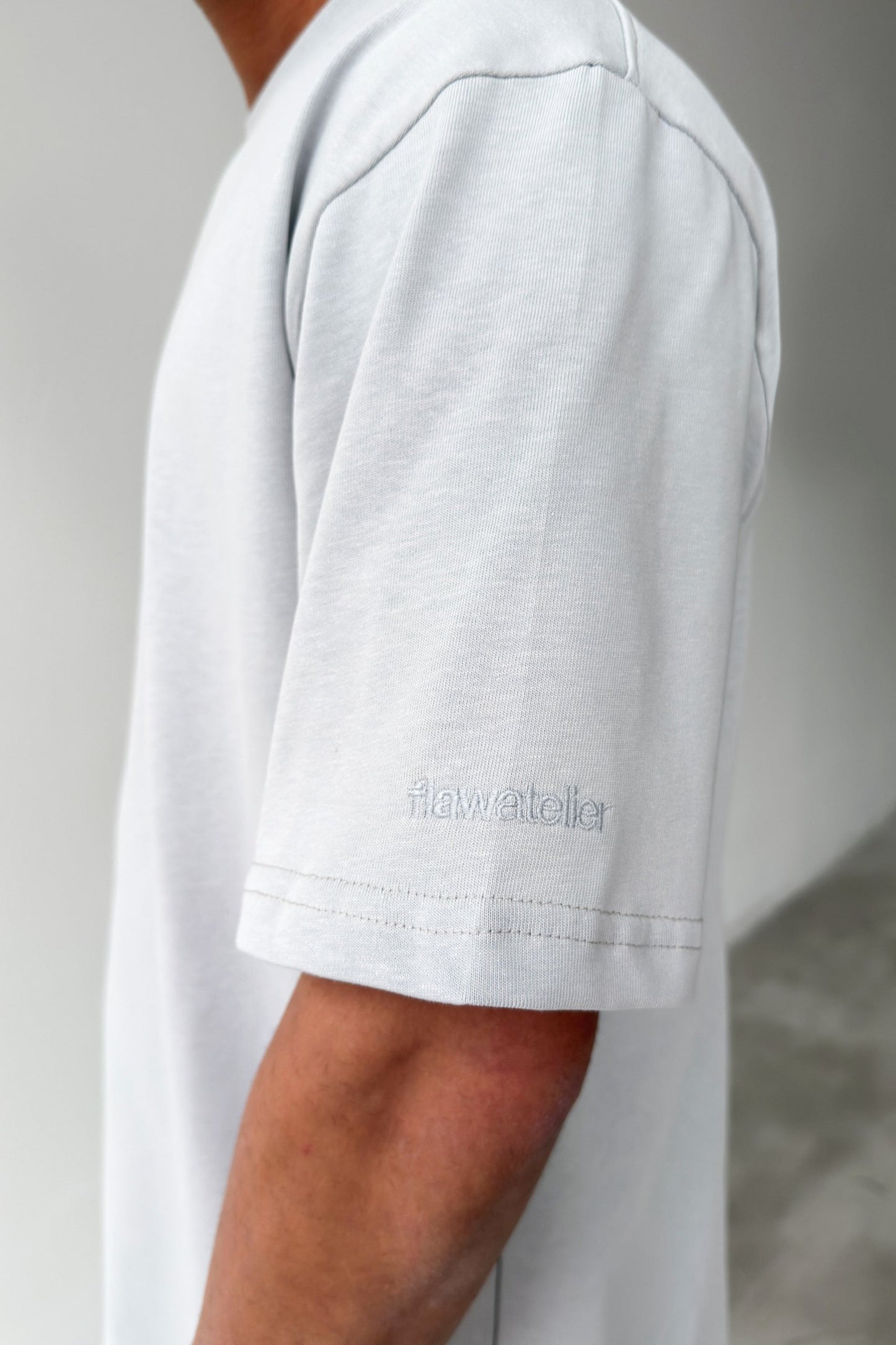 Basic Oversize Fit Stone Color T-shirt