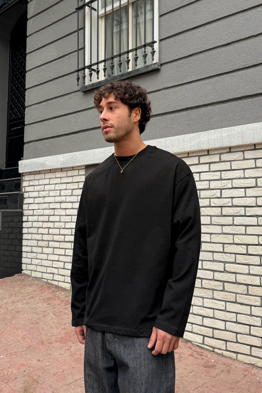 Basic Oversize Long Sleeve T-Shirt