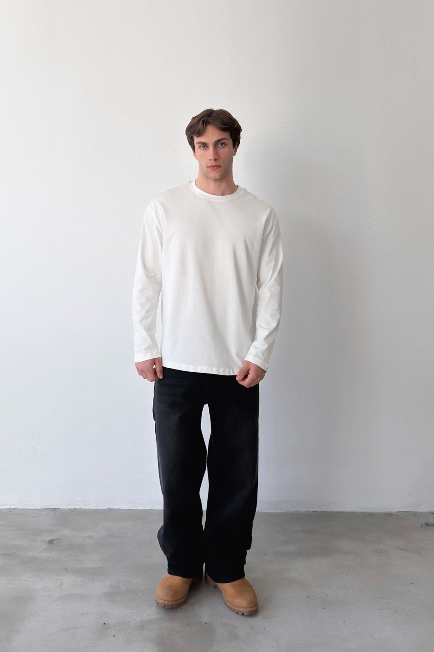 Basic Oversize Long Sleeve T-Shirt