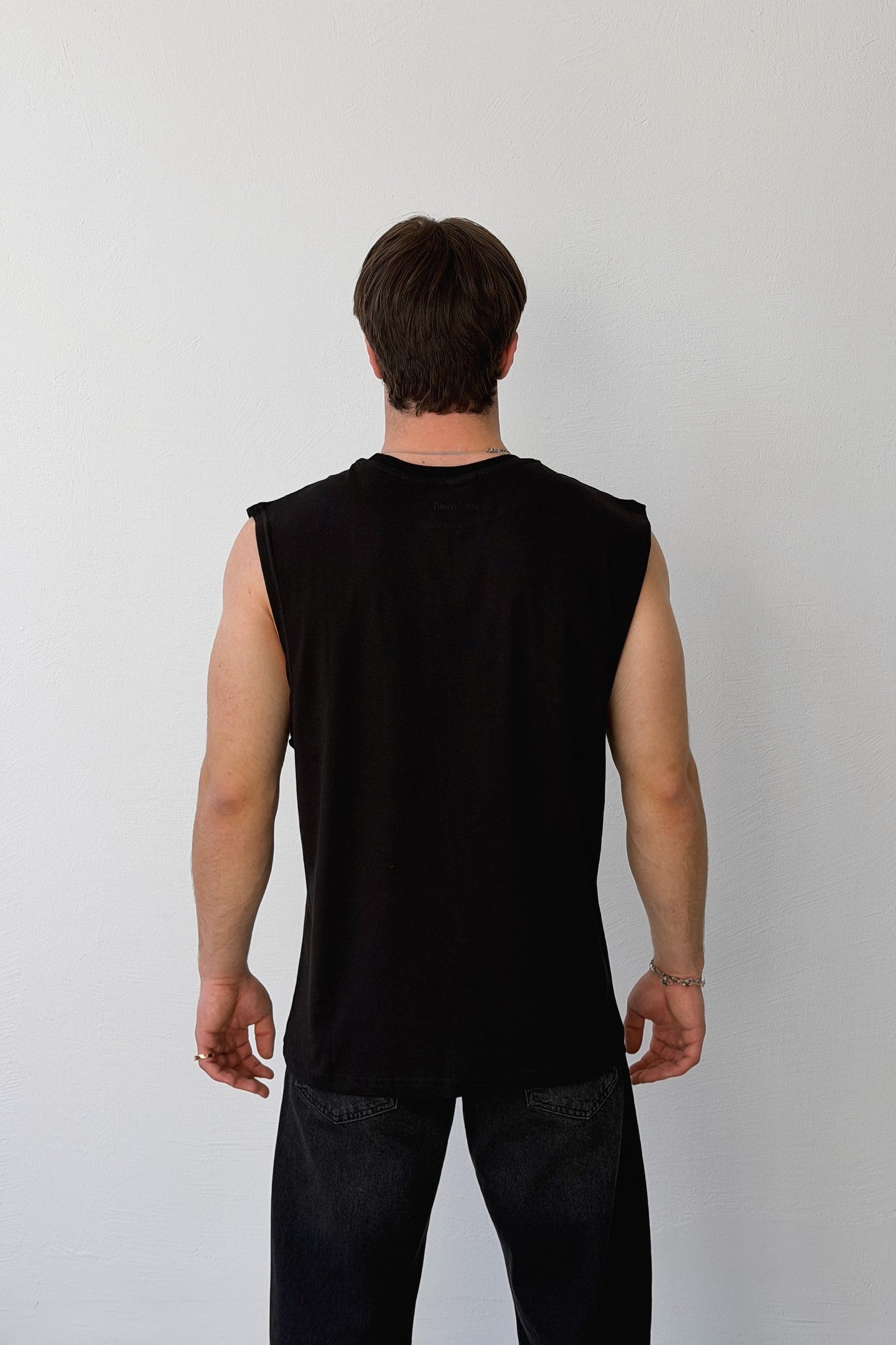 Basic Black Sleeveless Tank Top