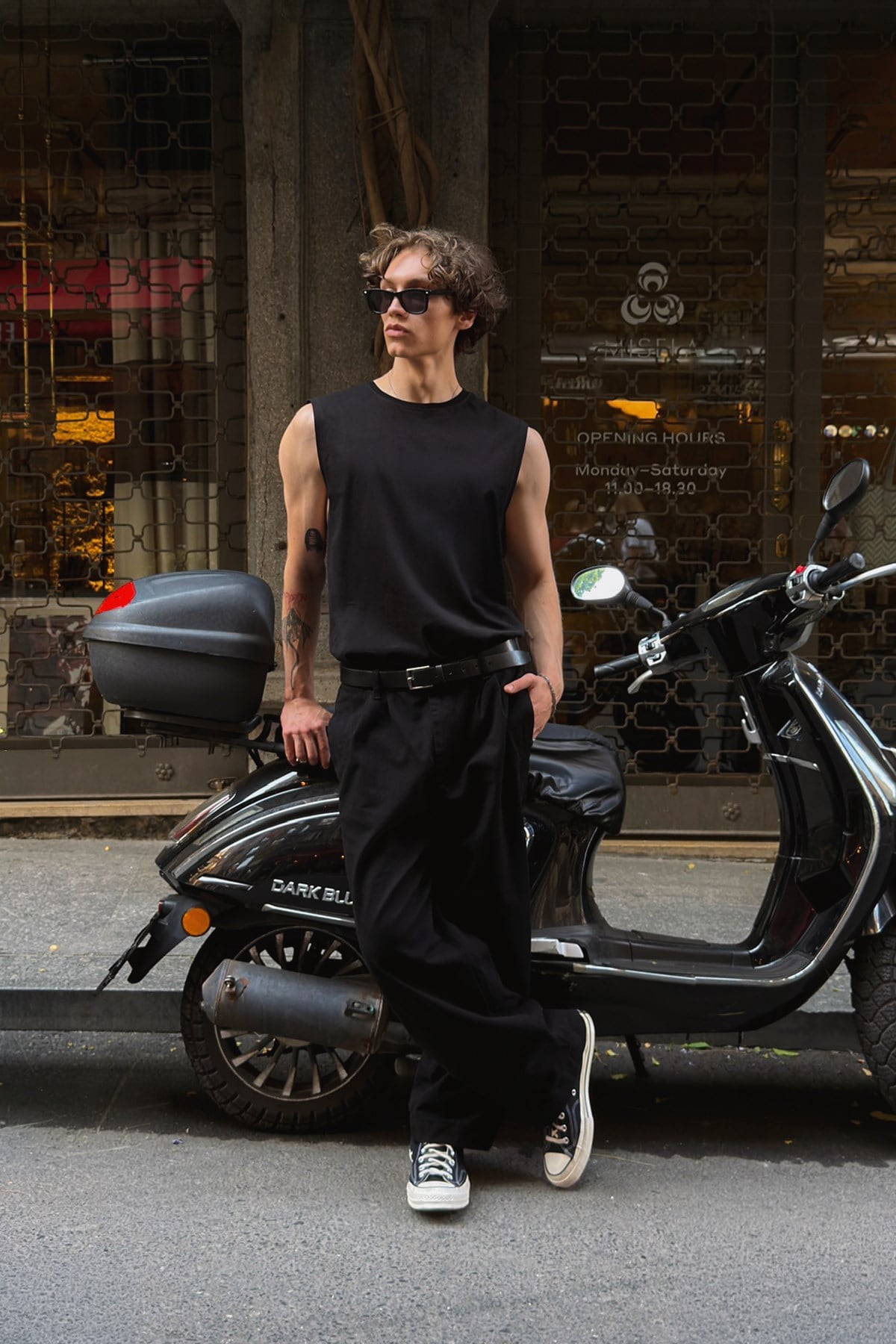 Basic Black Tank T-shirt