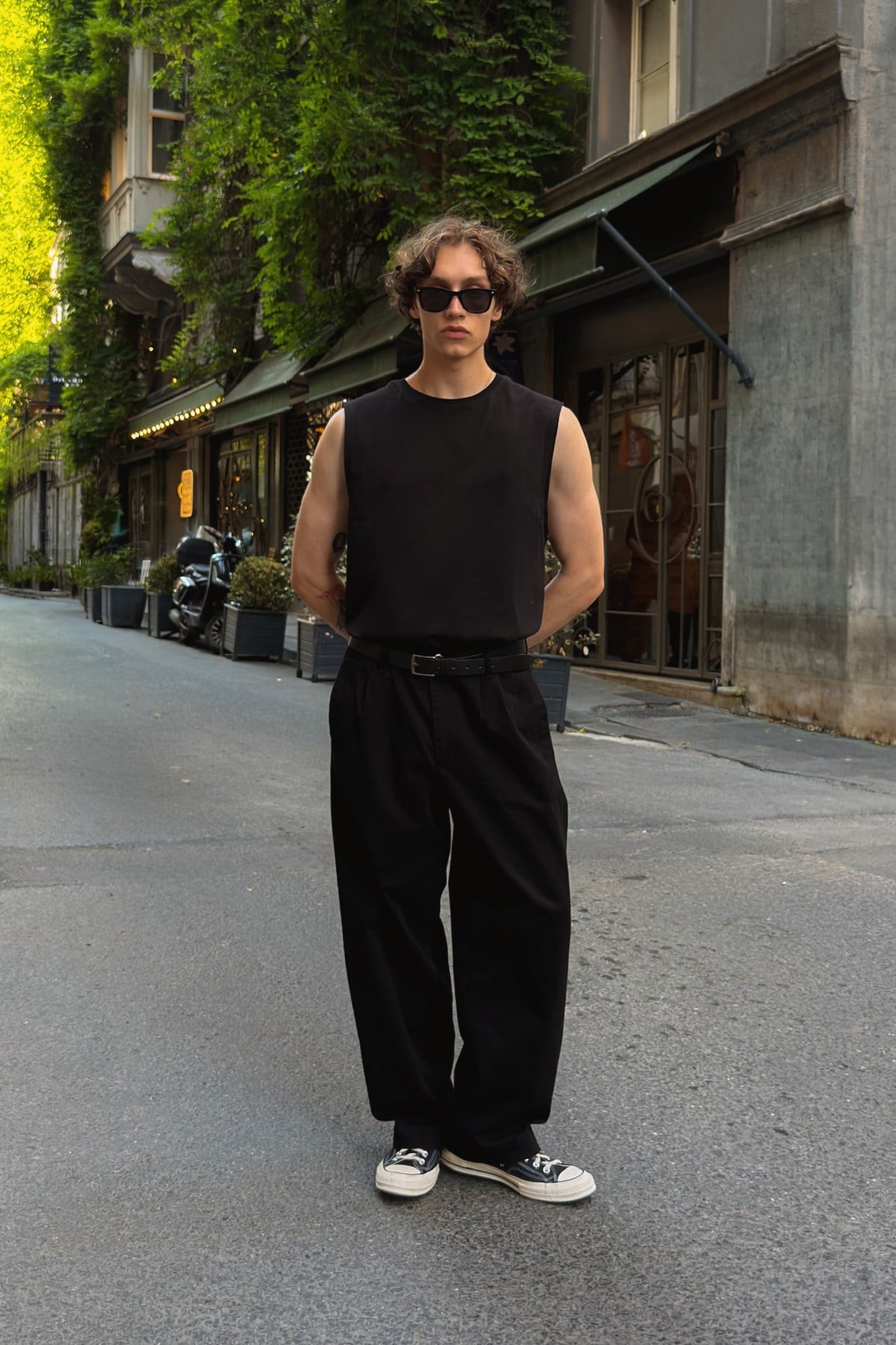 Basic Black Tank T-shirt