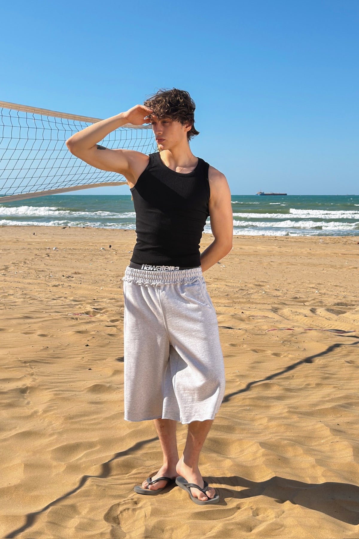 Basic Tank Top Black Athletic Shirt