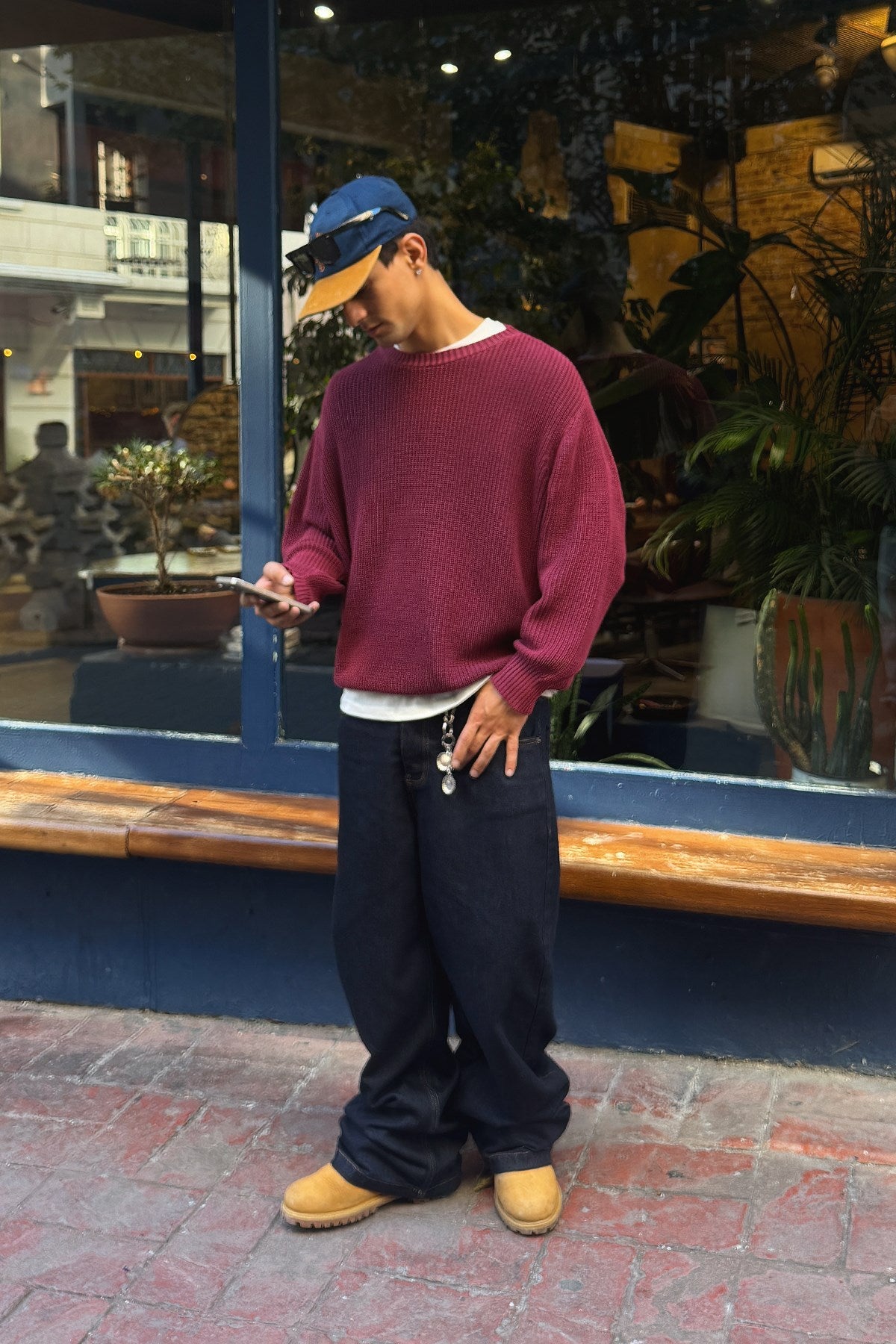 Climax Burgundy Knit