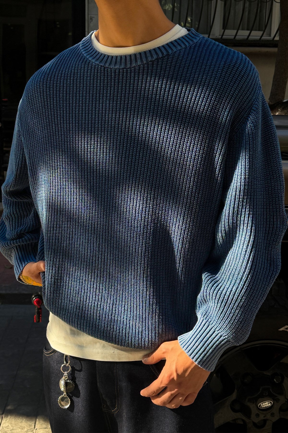 Climax Navy Knit