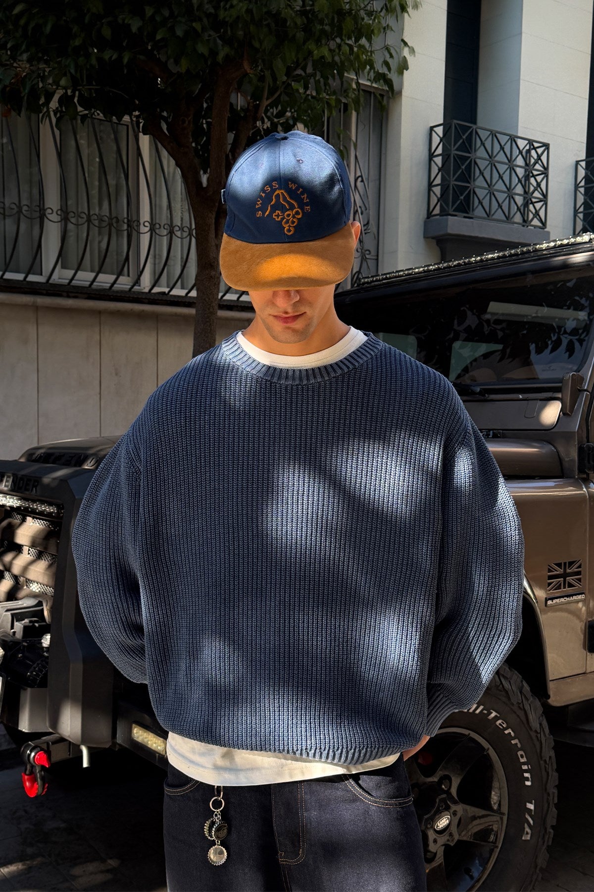 Climax Navy Knit