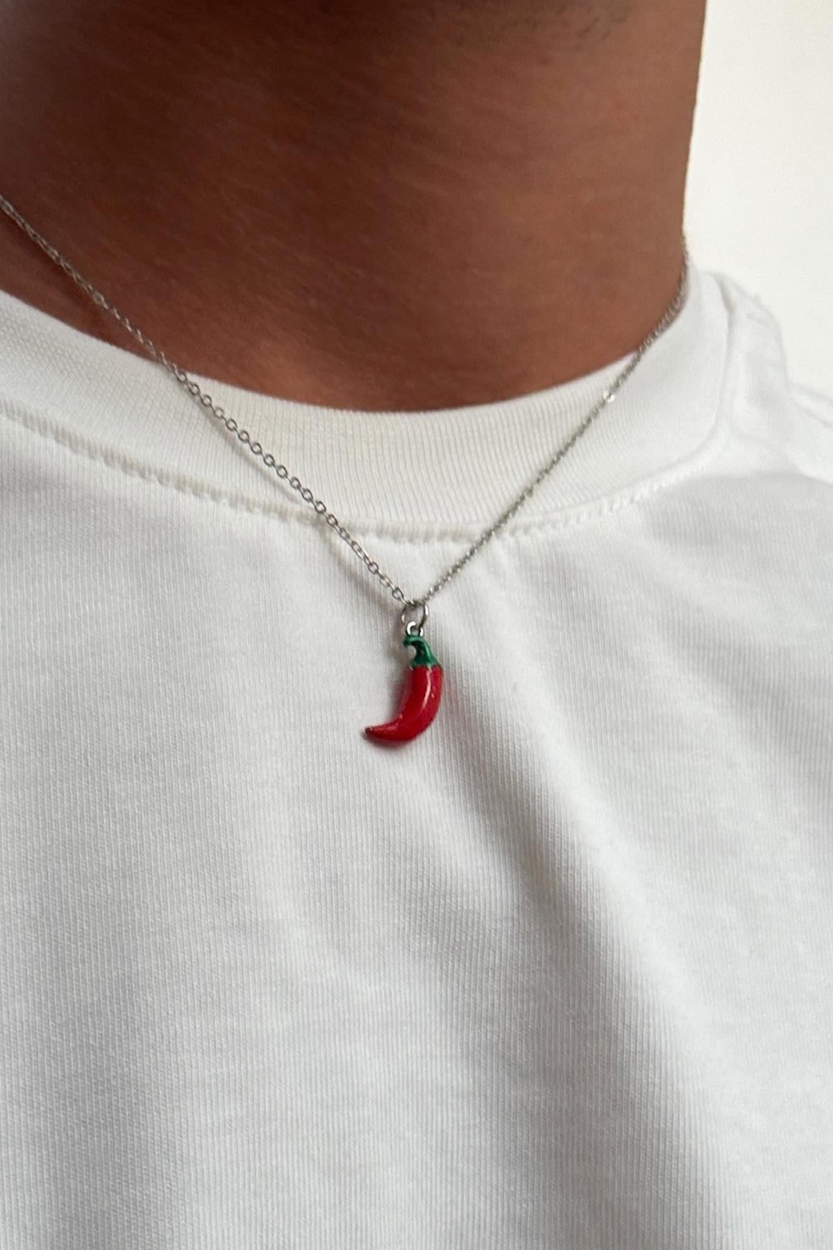 Pepper Necklace Silver