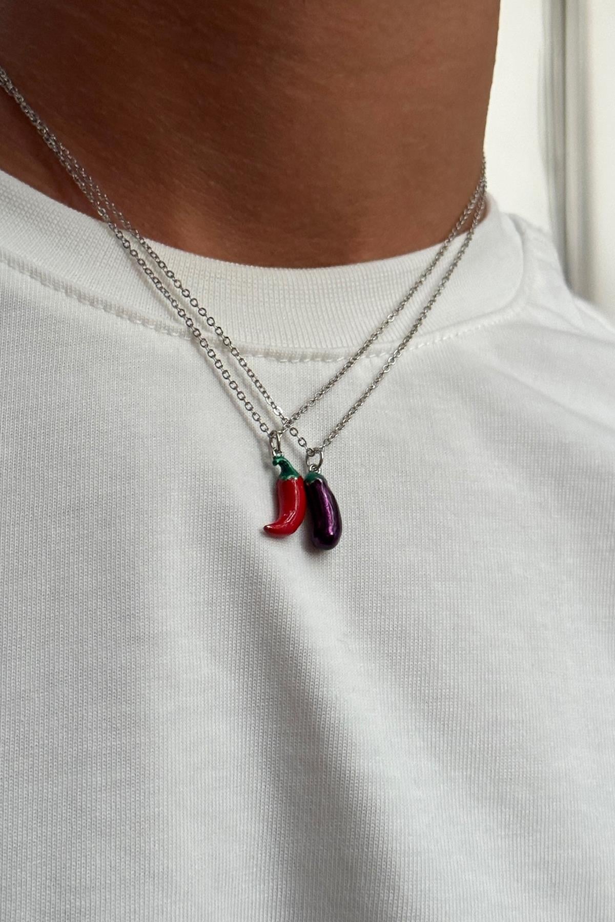 Pepper Necklace Silver