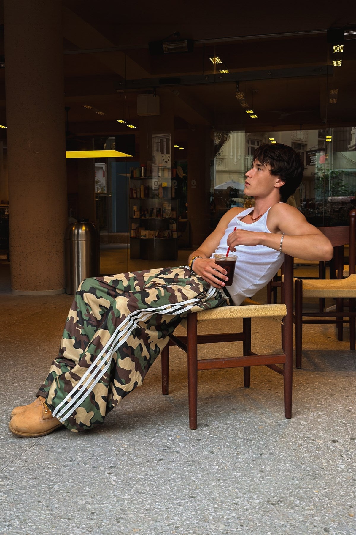 Camo Pattern Monster Fit Sweatpants