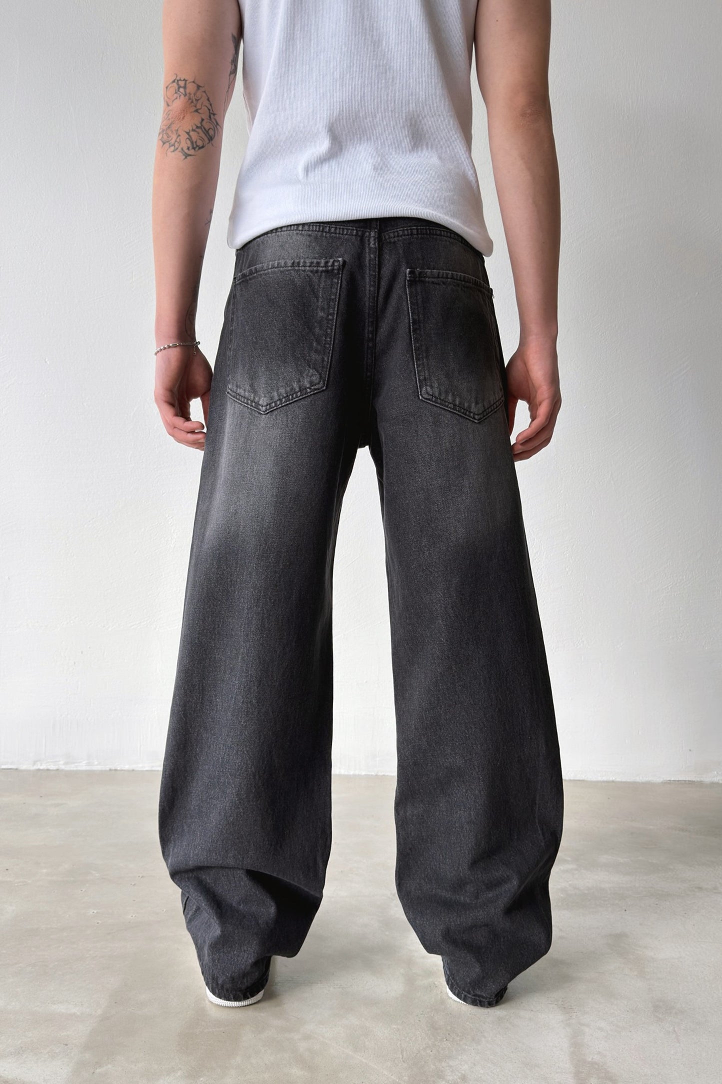 Striped Baggy Jeans