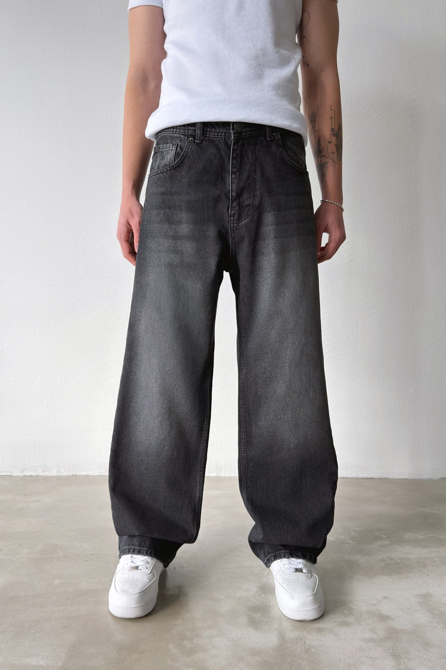 Striped Baggy Jeans