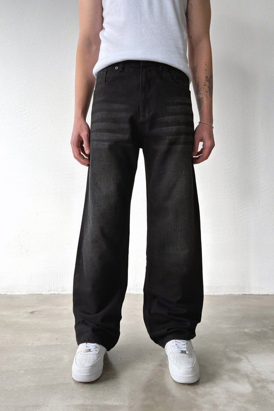 Striped Baggy Jeans