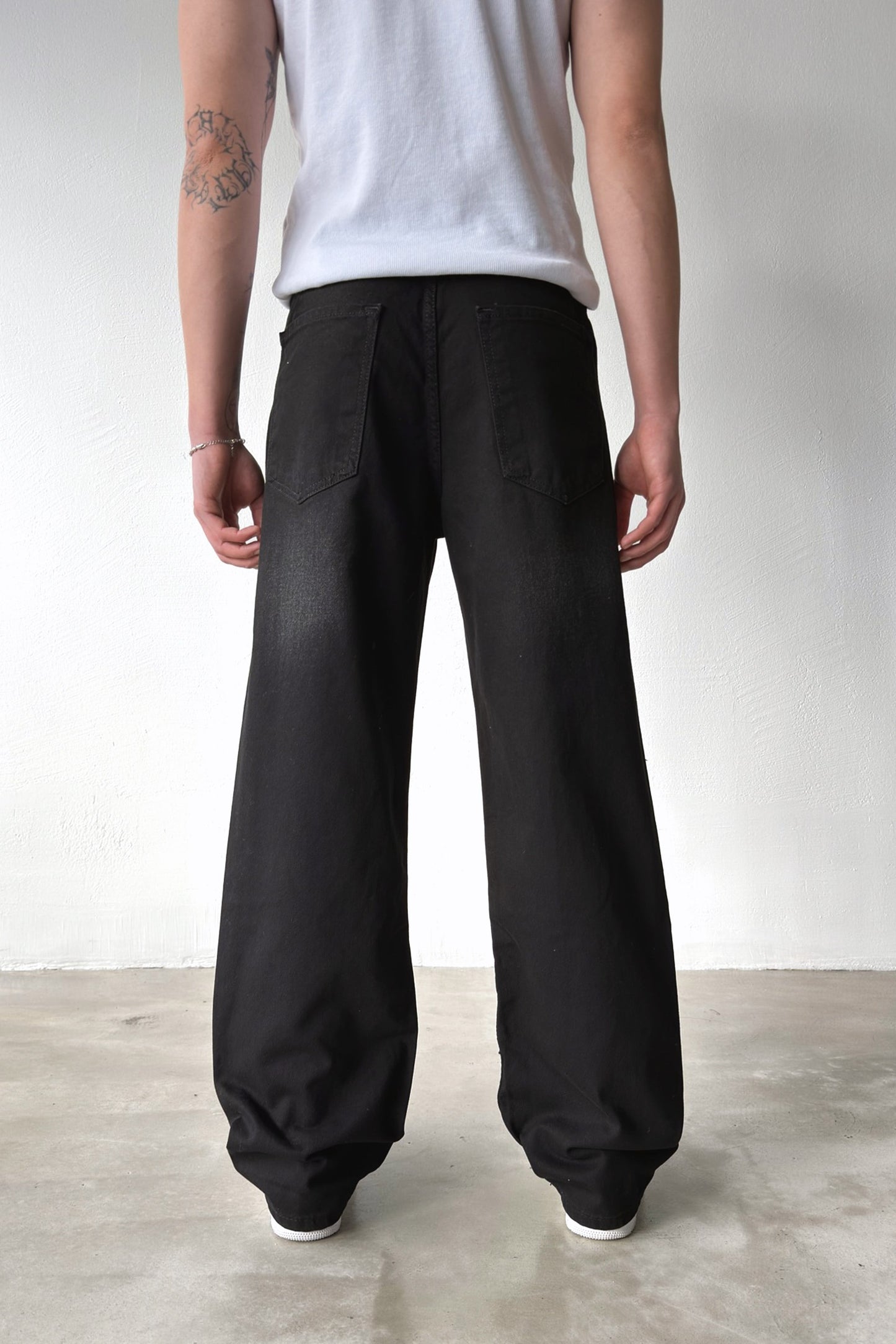 Striped Baggy Jeans