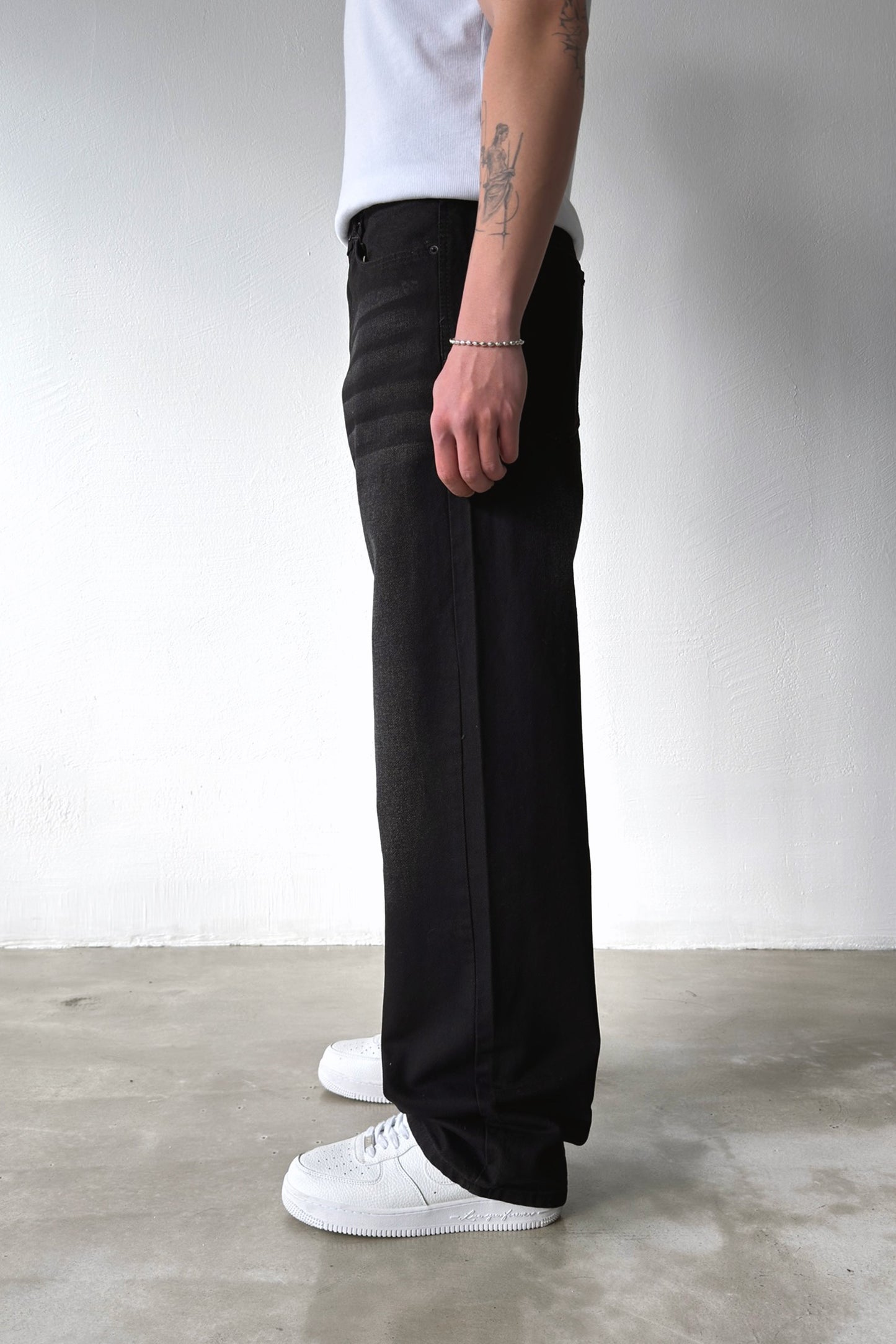 Striped Baggy Jeans