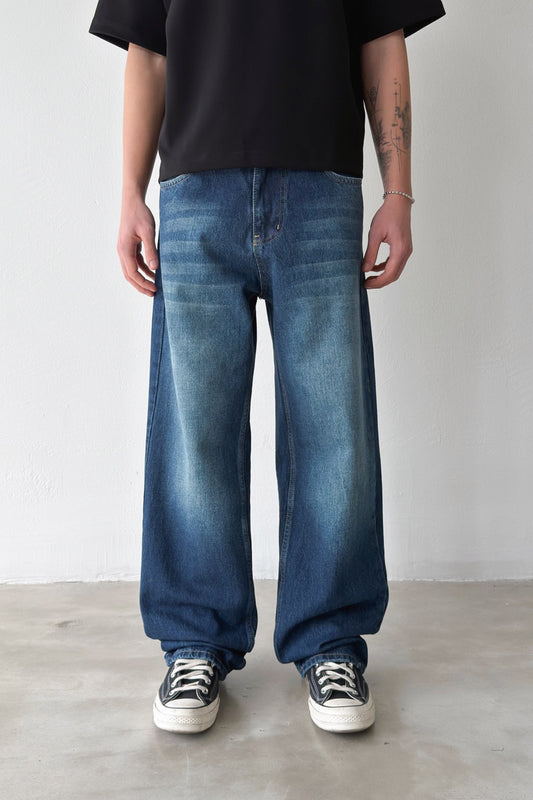 Striped Baggy Jeans