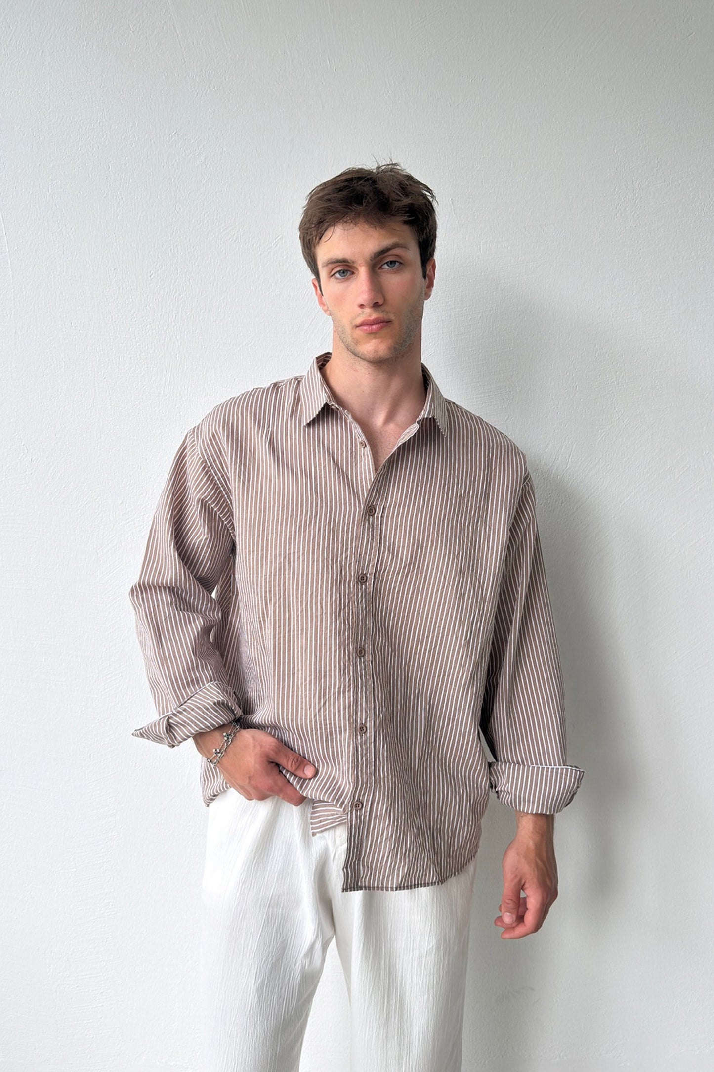 Striped Oversize Shirt