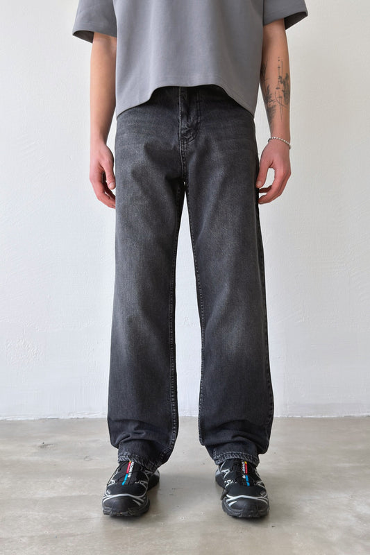 Striped Regular Jeans