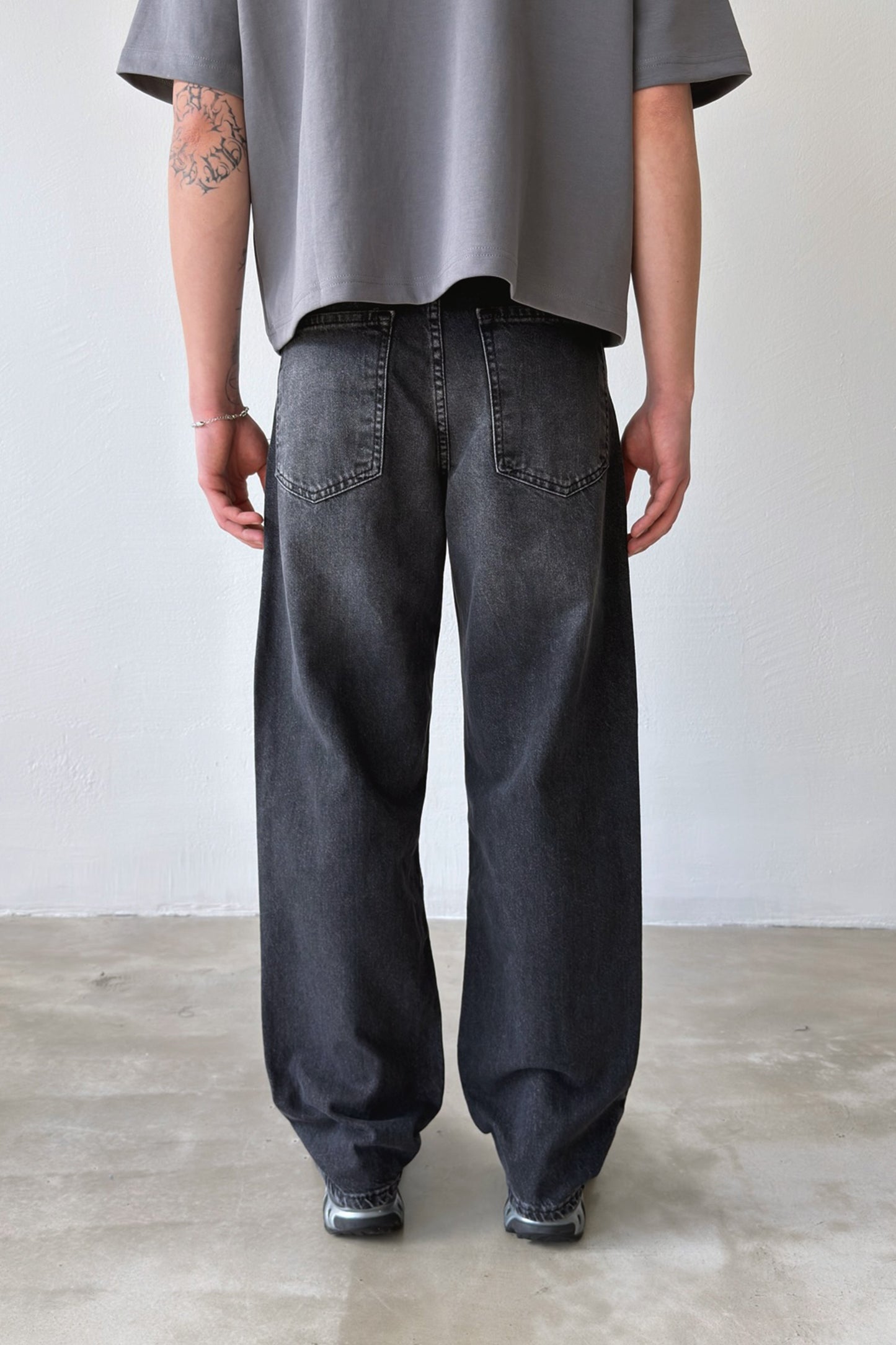 Striped Regular Jeans