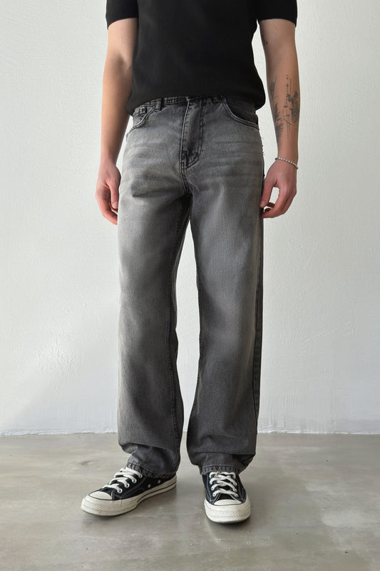 Striped Regular Jeans